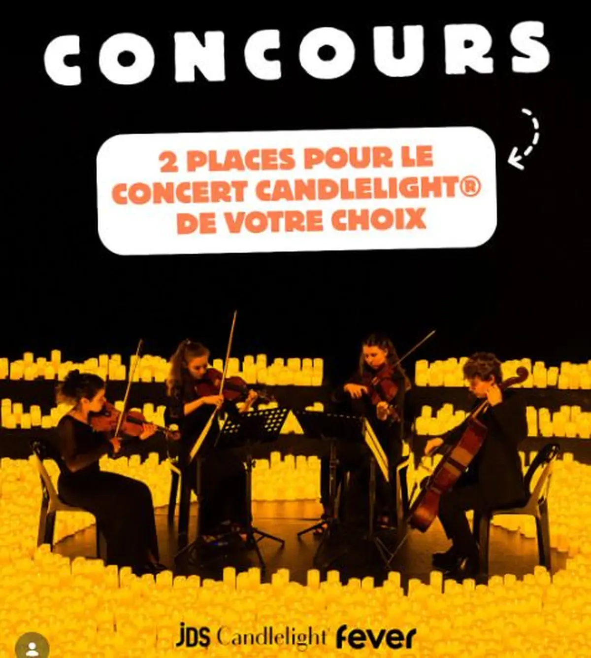 Jeu concours : gagnez 2 places pour un concert Candlelight dans la ville de votre choix