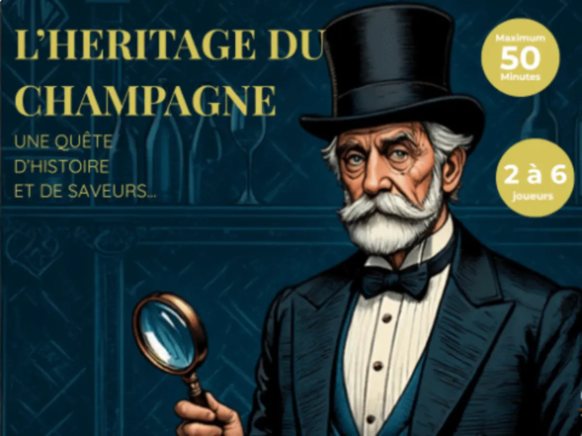 Jeu d'énigmes immersif : L'Héritage du Champagne à Aÿ (51)