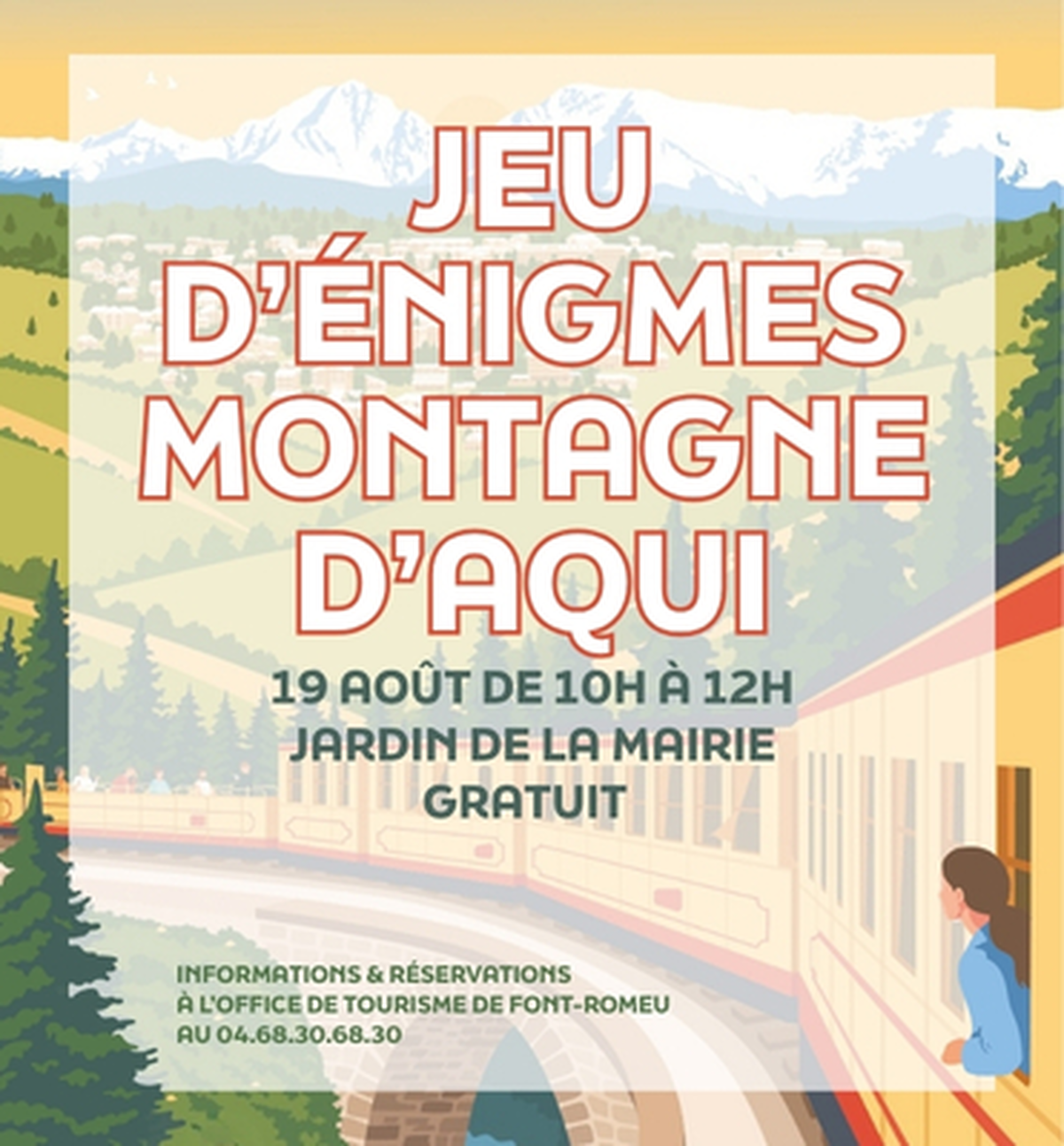 Jeu D'énigmes Montagnes D'Aqui - Mercredi 19 Août
