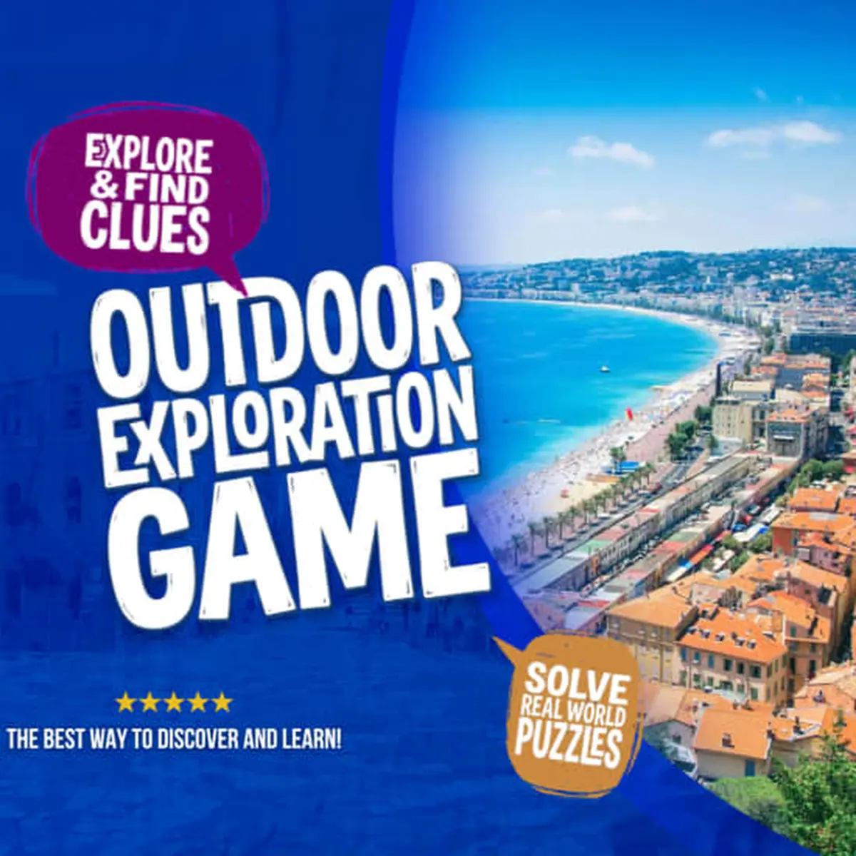 Jeu d'exploration en plein air &laquo; Les aventuriers de la cit&eacute; perdue &raquo; &agrave; Nice
