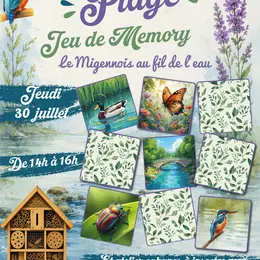 Jeu de Memory « Le Migennois au fil de l’eau » - Cap Migennes Plage