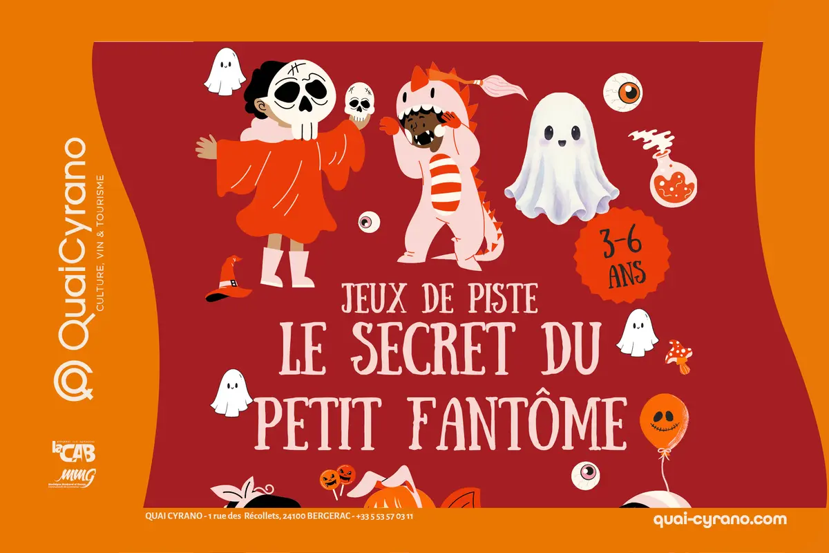 Jeu de piste 3-6 ans : Le secret du petit fantôme