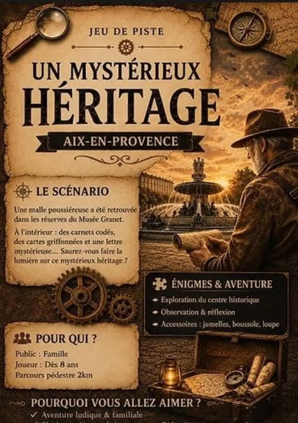 Jeu de piste à Aix-en-Provence - Journées Européennes du Patrimoine