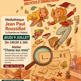 Jeu de piste Chasse aux mots