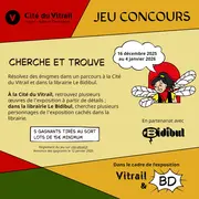 Jeu de piste - Cherche et Trouve Vitrail&amp;BD