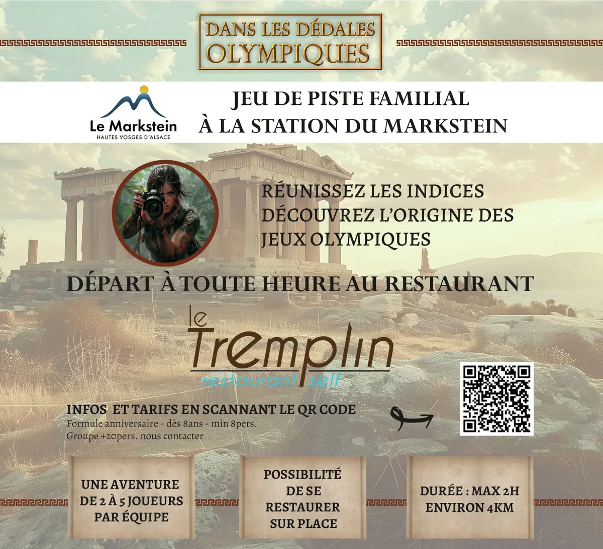 Jeu de piste Dans les dédales olympiques