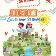 Jeu de piste géant :  Sur la route des vacances