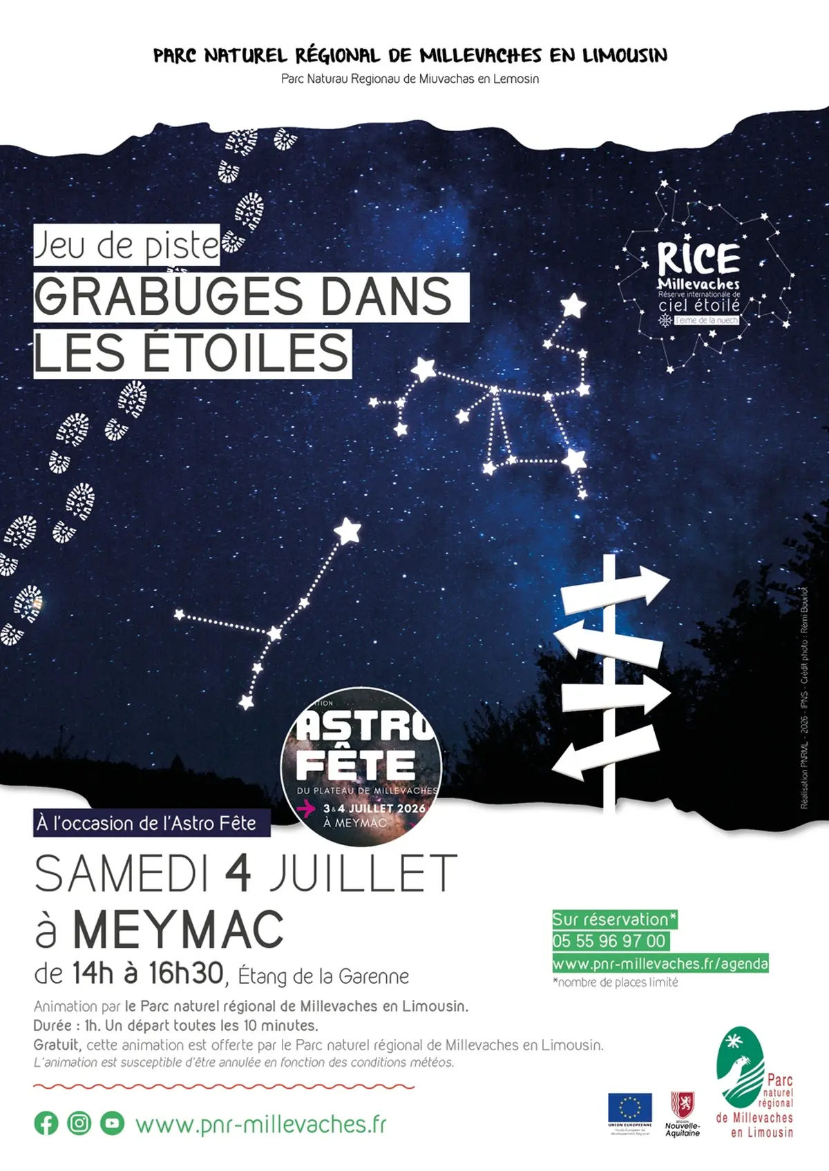 Jeu de piste Grabuge dans les étoiles