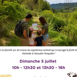 Jeu de piste : la forêt bouge