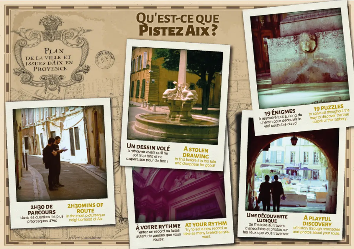 Jeu de piste - Le mystère du dessin de Cezanne