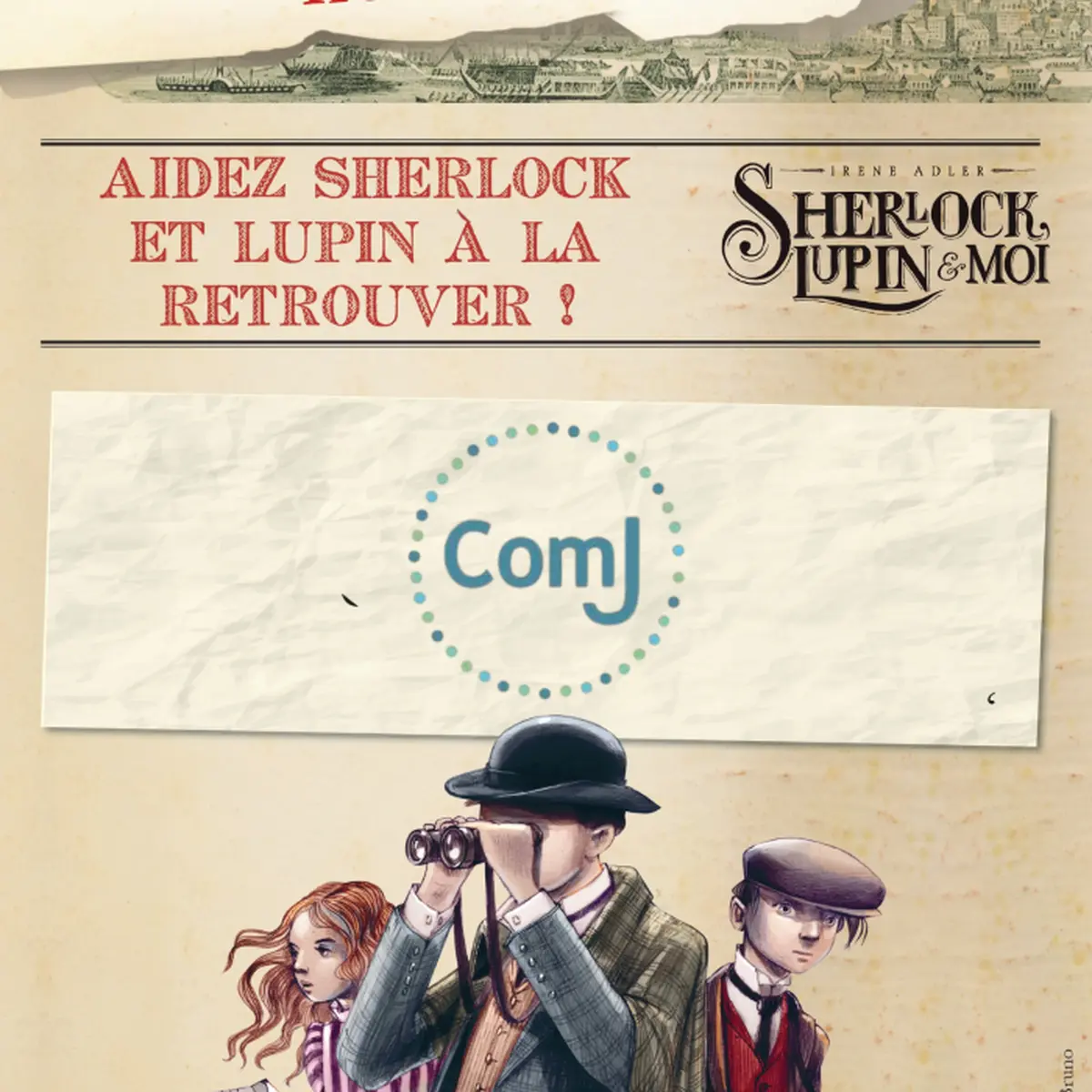 Jeu de piste : Sherlock, Lupin et moi