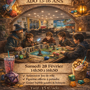 Jeu de rôle pour enfants à l' Espace des Possibles à Figeac