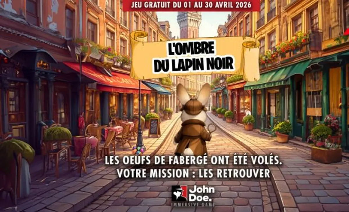 Jeu familial gratuit à Strasbourg : L'Ombre du Lapin Noir pour Pâques