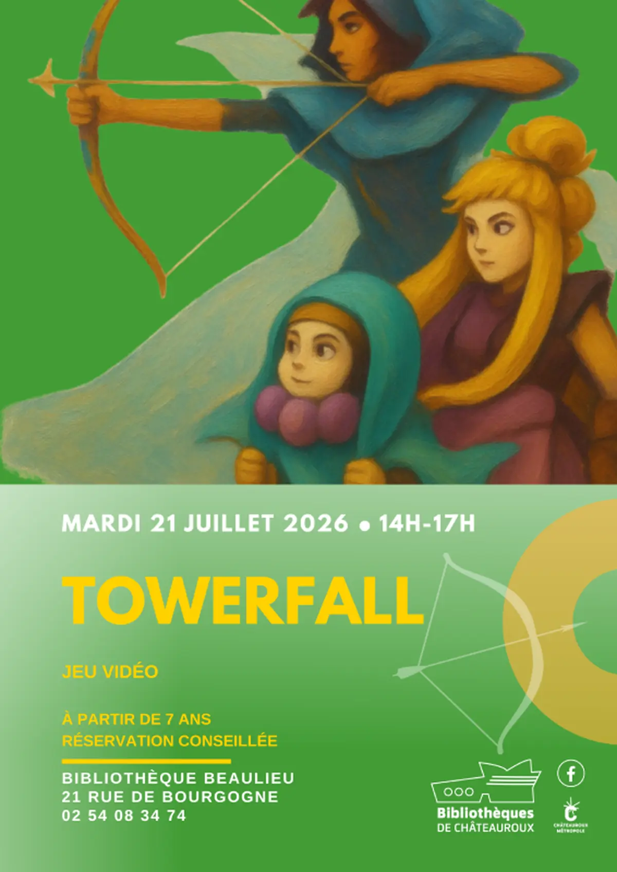 Jeu Vidéo : Towerfall
