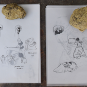 Jeudi des thés - Coline Cuni - résidence d'artistes des Fours à Chaux