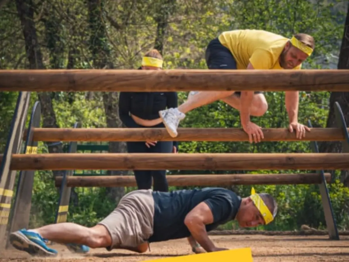 Jeux d'aventure & olympiade en équipe à Villeneuve-Loubet (06)