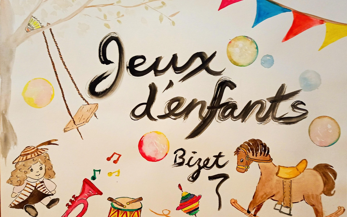 Jeux d'enfants, de Georges Bizet