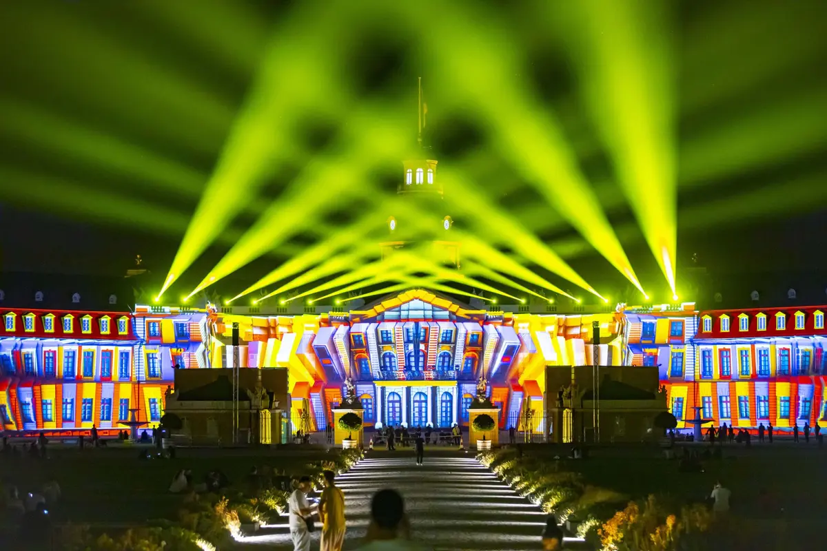 SCHLOSSLICHTSPIELE Karlsruhe 2022 (Maxin10sity - Generations)