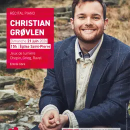 Jeux de lumières : récital du pianiste Cristian Grøvlen