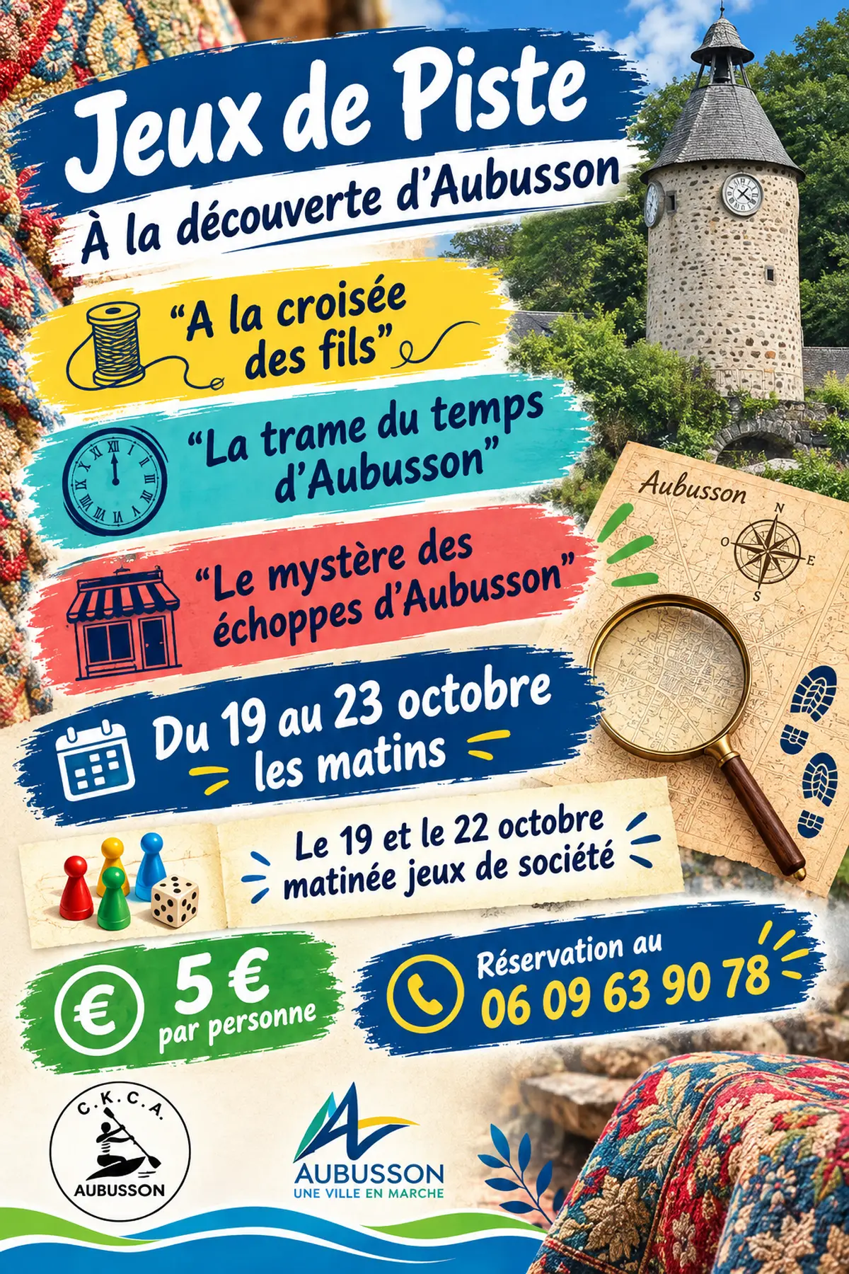 Jeux de piste À la découverte d'Aubusson