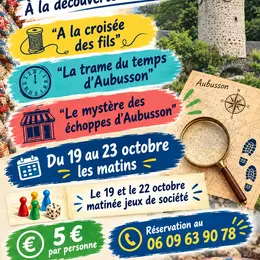 Jeux de piste À la découverte d'Aubusson