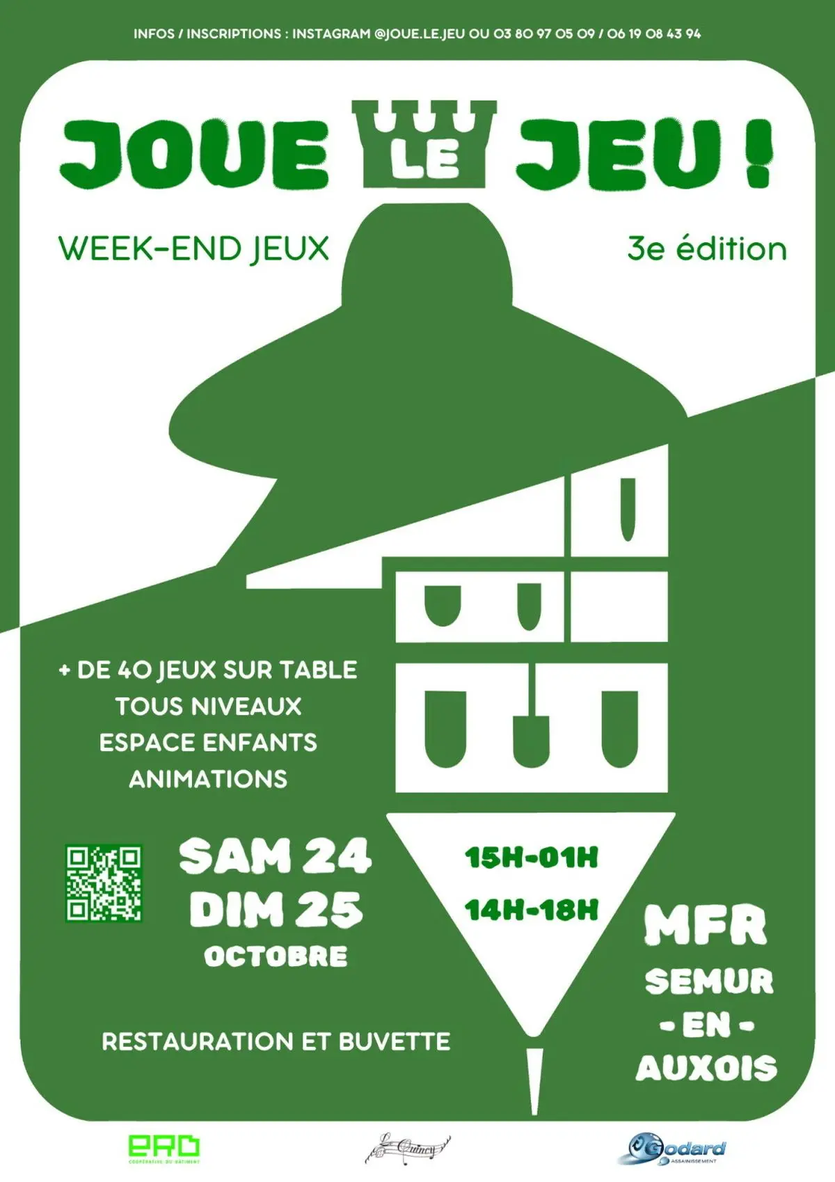 Jeux de société à Semur-en-Auxois : la fête du jeu Joue le Jeu 2026