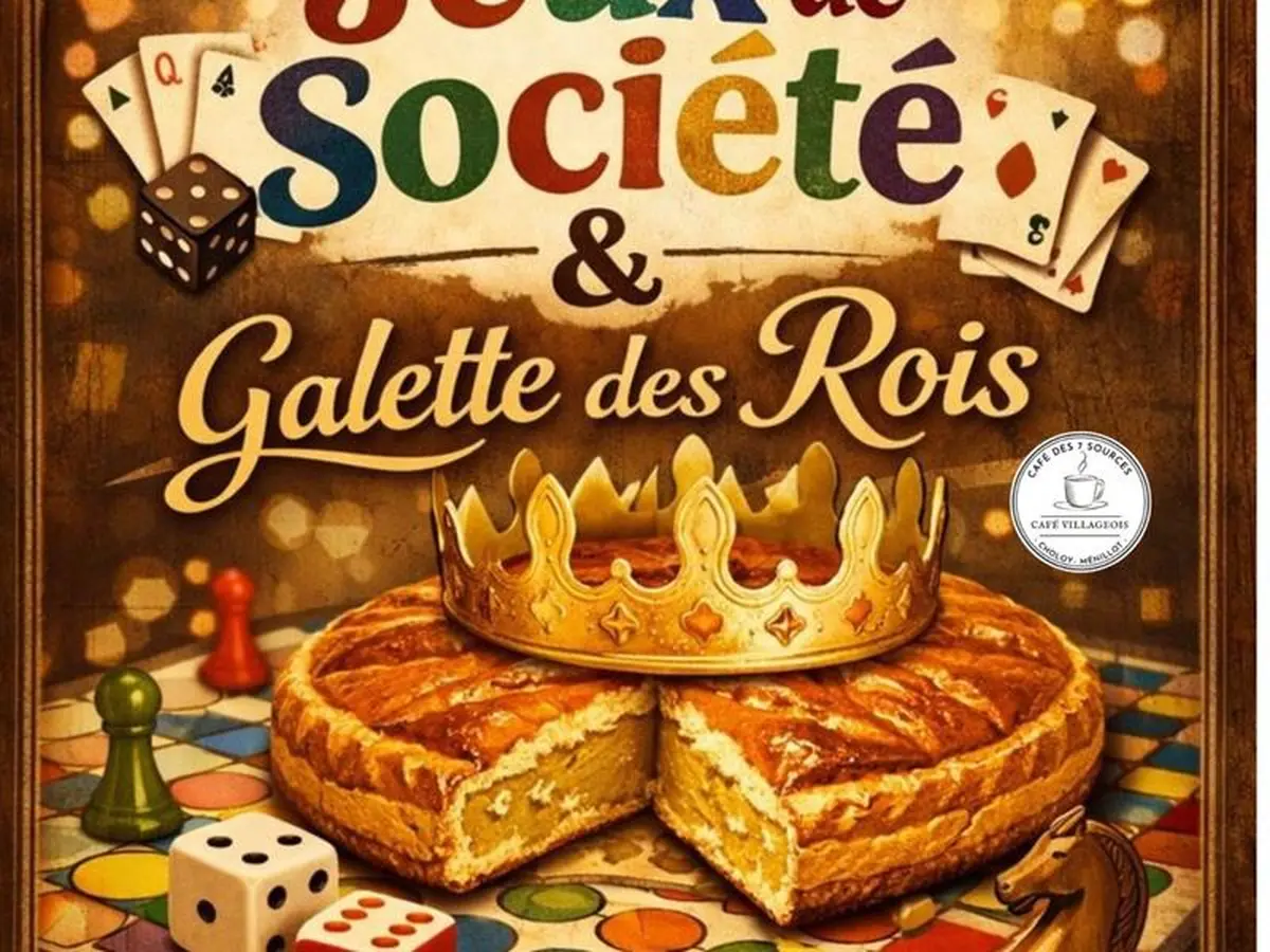 Jeux de société & Galette des Rois - Café des 7 Sources