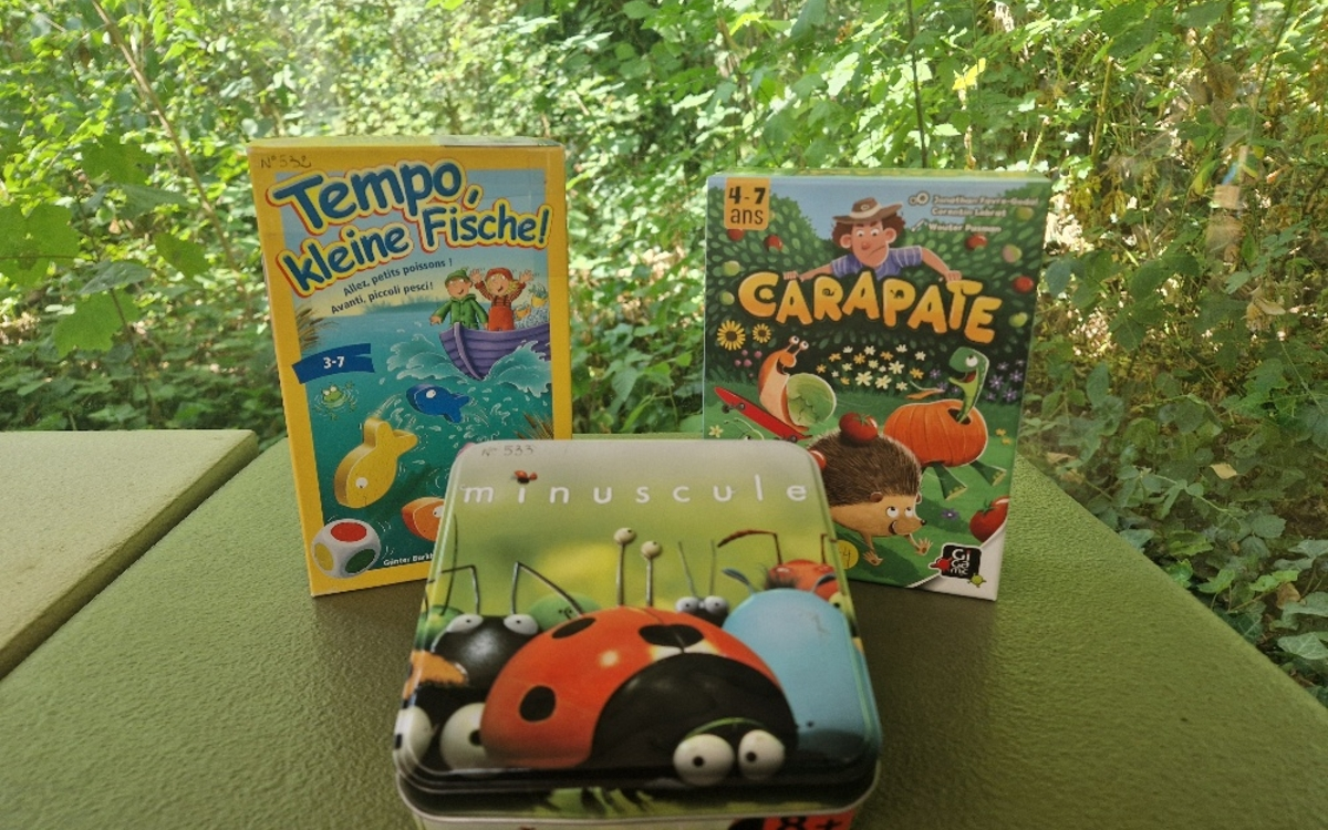 Jeux de société nature : Spécial Courses farfelues