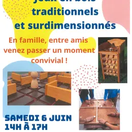 Jeux en bois traditionnels