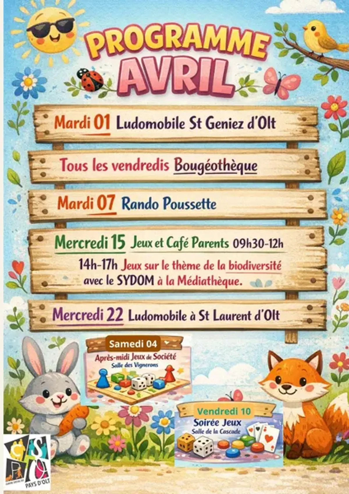 Jeux et café parents