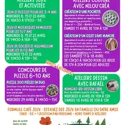 Jeux et puzzles pour les 3-4 ans