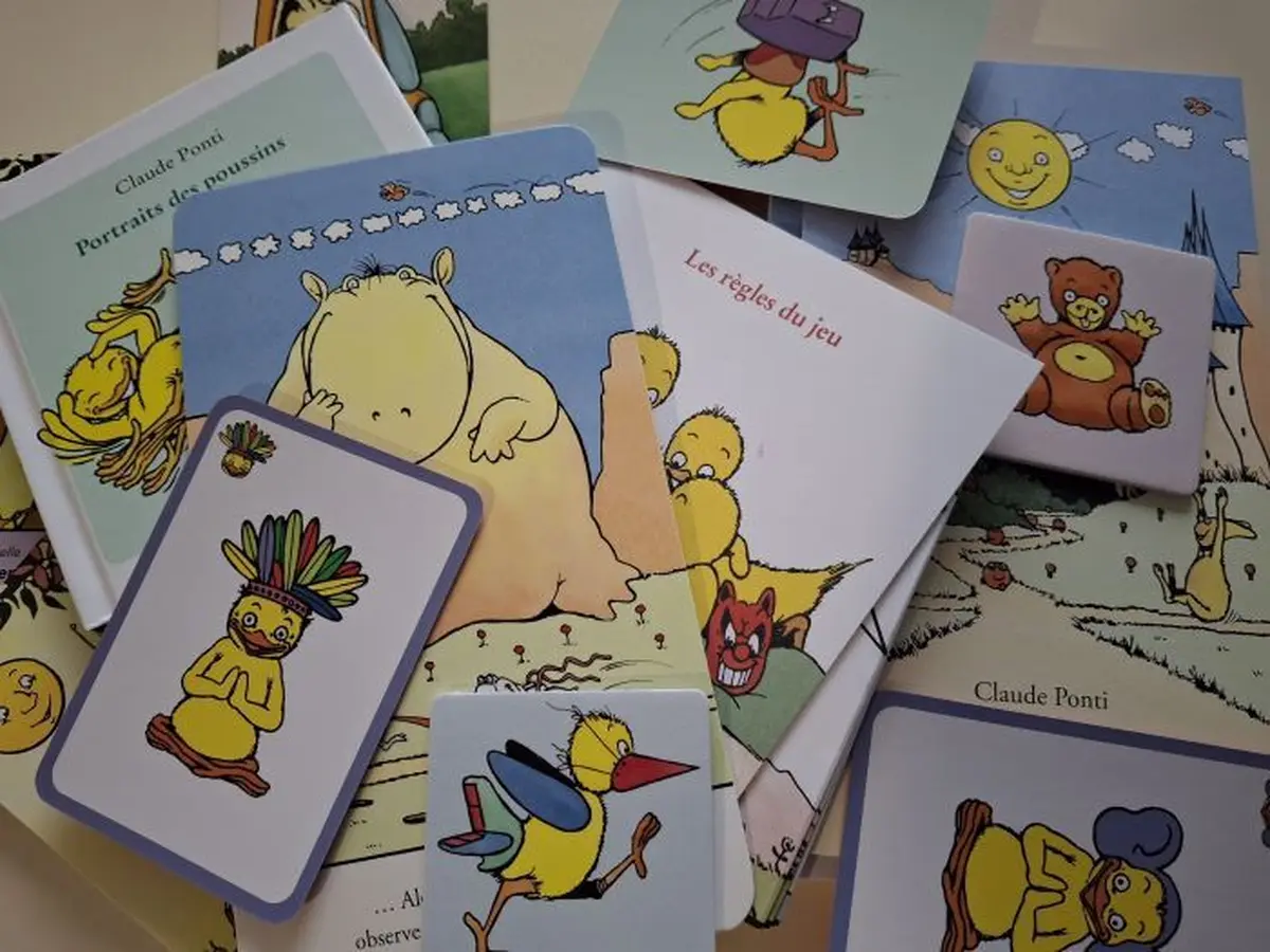 Jeux incroyabilicieux sur l'univers de Claude Ponti