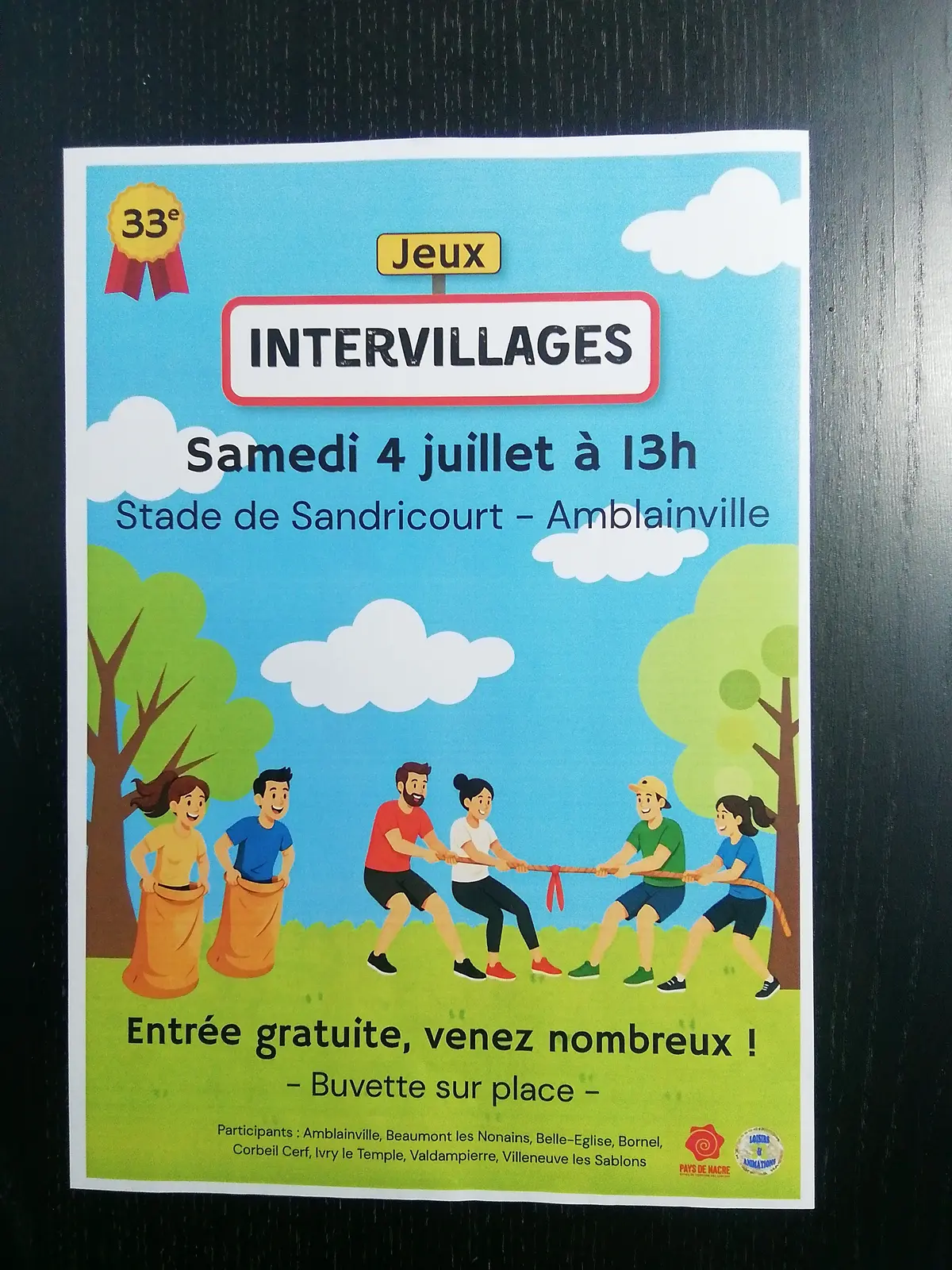 Jeux intervillages