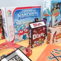 Jeux sur place : jeux de société