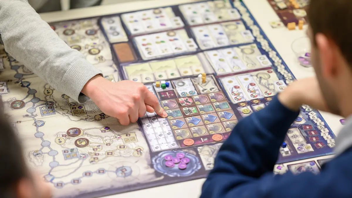 Jeux sur place : jeux de société