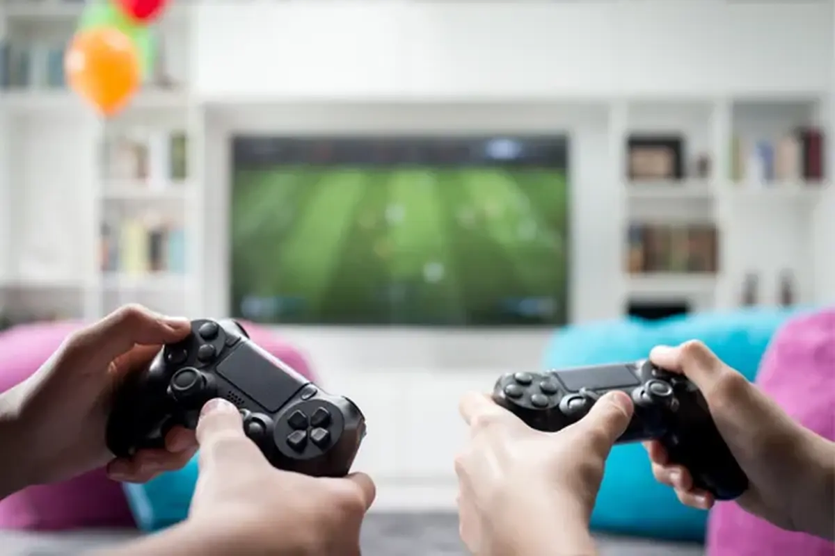 Jeux vidéos sur grand écran