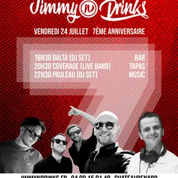 Jimmy n Drinks fête son 7ème anniversaire