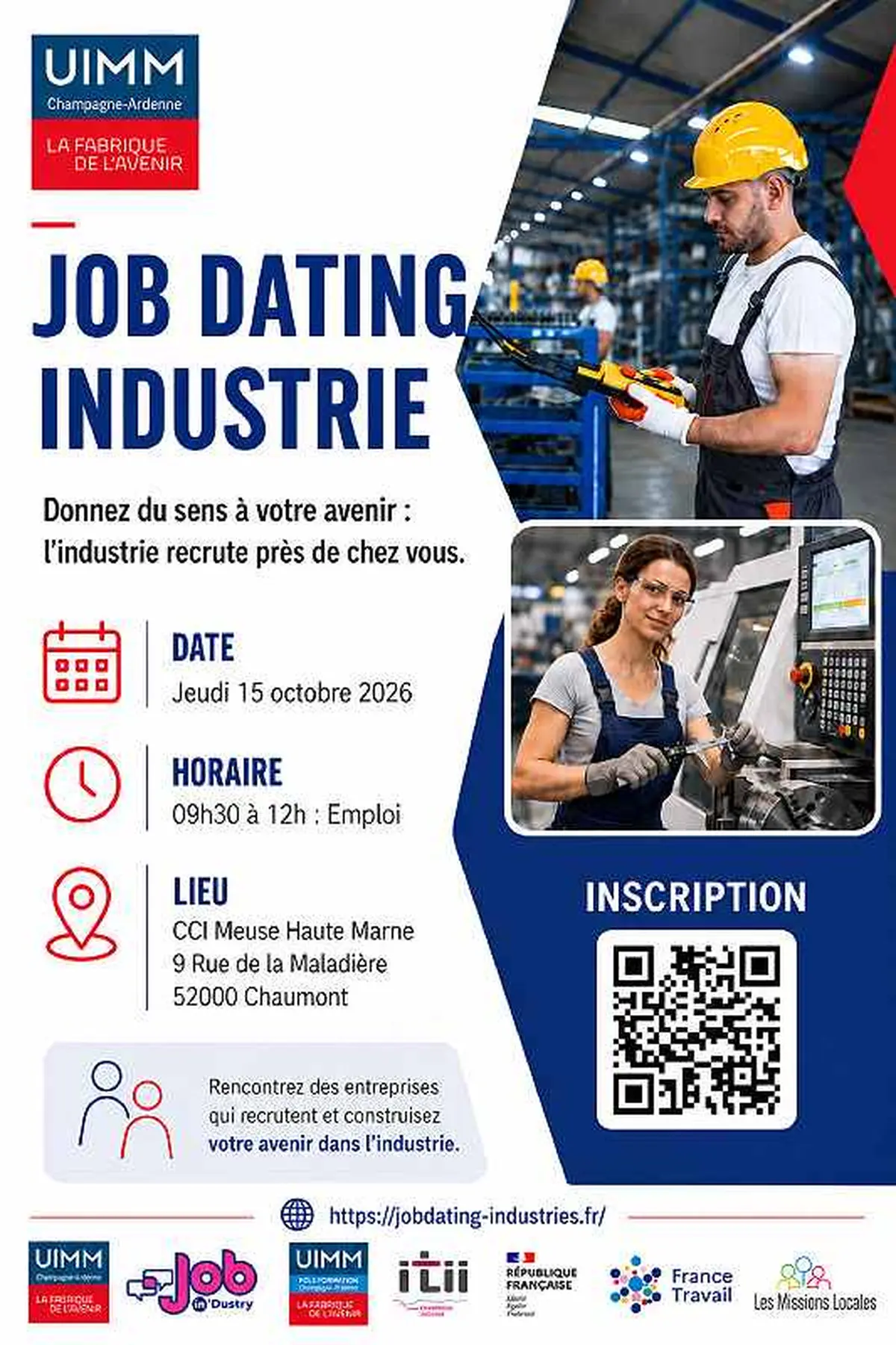Job dating industrie