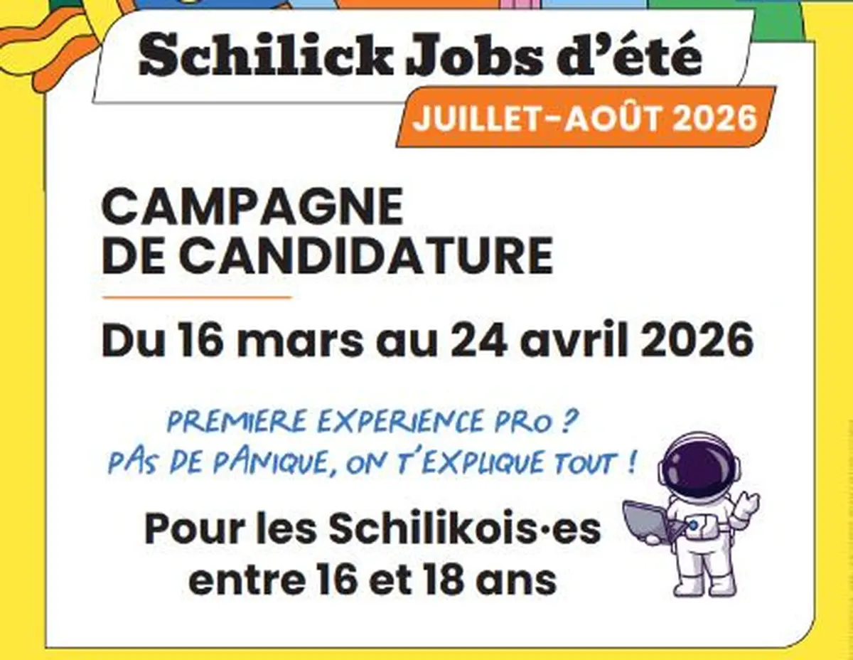 Jobs d'été pour les jeunes à Schiltigheim : lancement de la campagne 2026