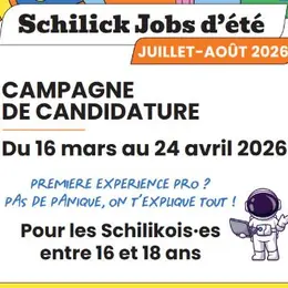 Jobs d'été pour les jeunes à Schiltigheim : lancement de la campagne 2026