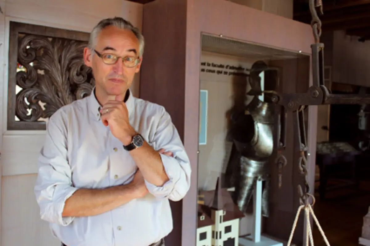 Joël Delaine, au Musée historique de Mulhouse