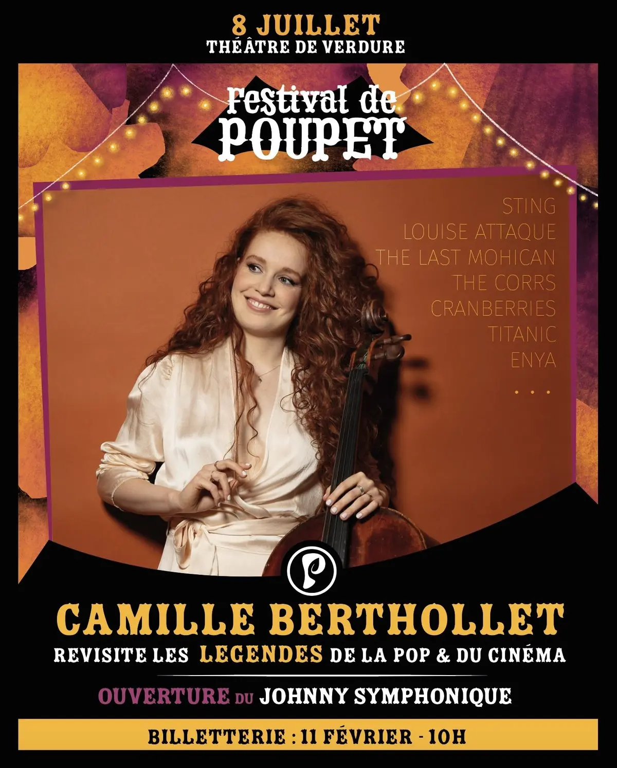 Festival de Poupet 2026 : Johnny Symphonique + Camille Berthollet