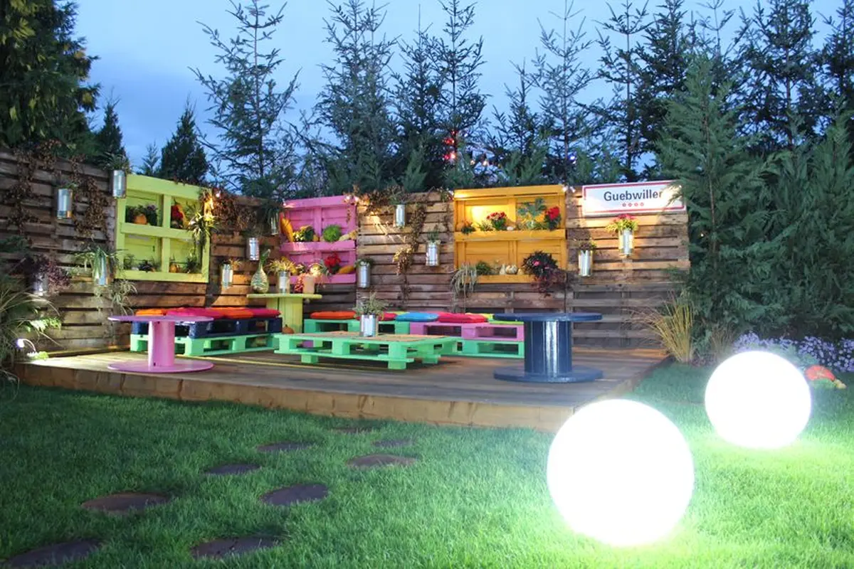 Joli travail axé sur la récup' des équipes de la Ville de Guebwiller.