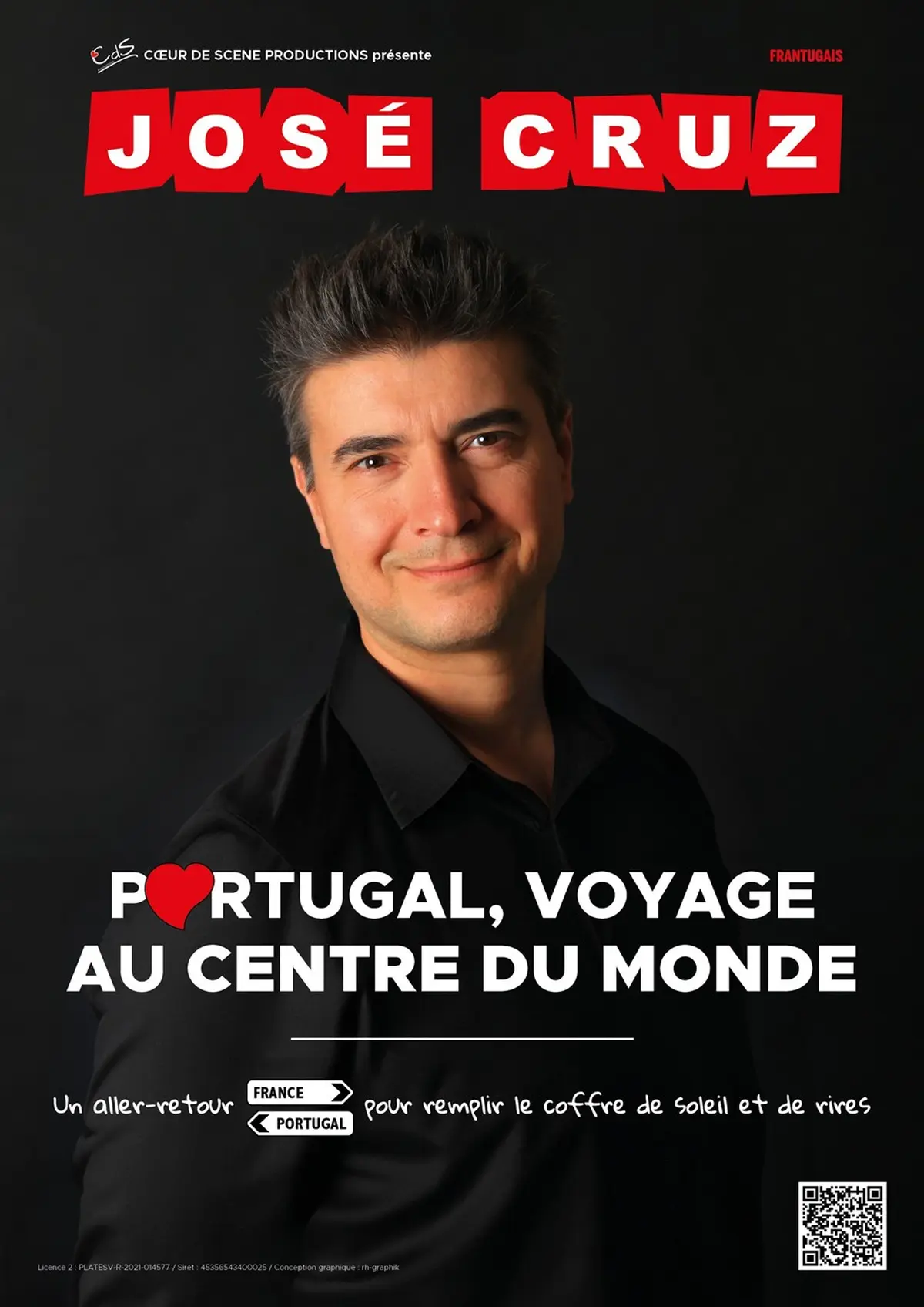 José Cruz dans Portugal, Voyage au Centre du Monde