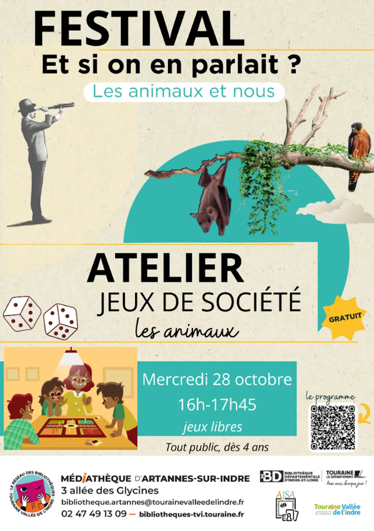 Jouons avec les animaux !