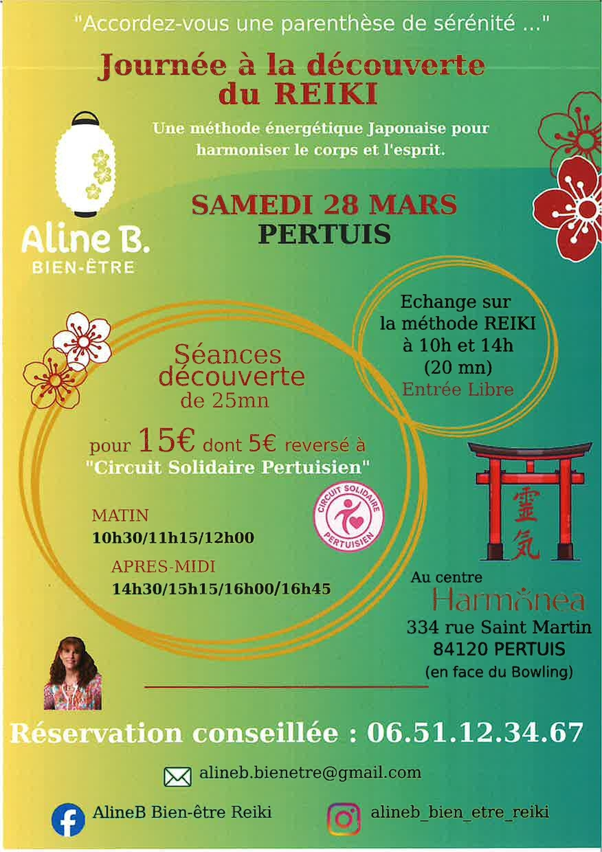 Journée à la découverte du REIKI