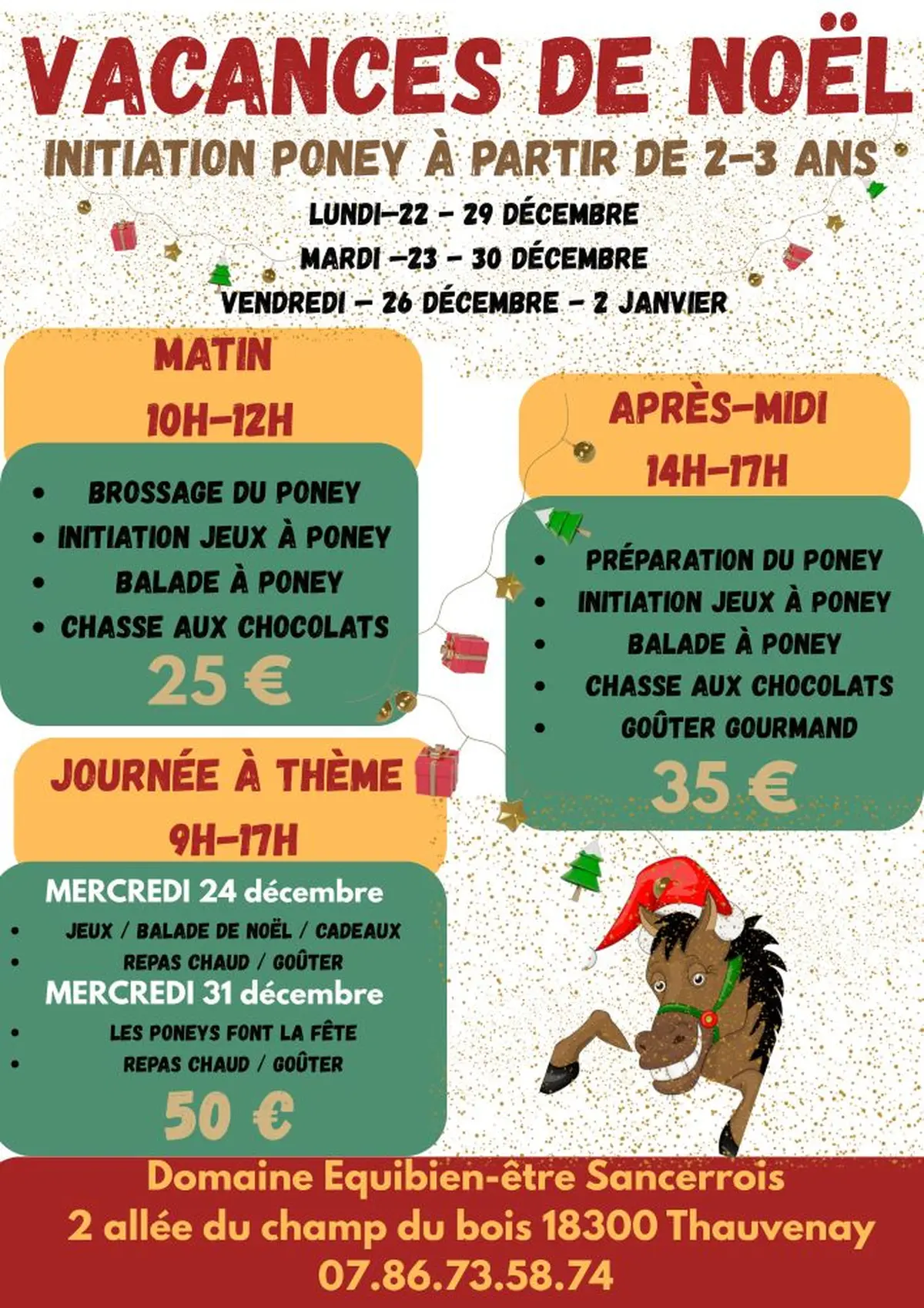 Journée à Thème - Noël