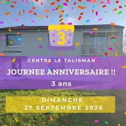 Journée anniversaire/portes ouvertes au Centre le Talisman à Niort