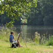 Journée artistique au bord de l'eau - Atmosphère Dordogne