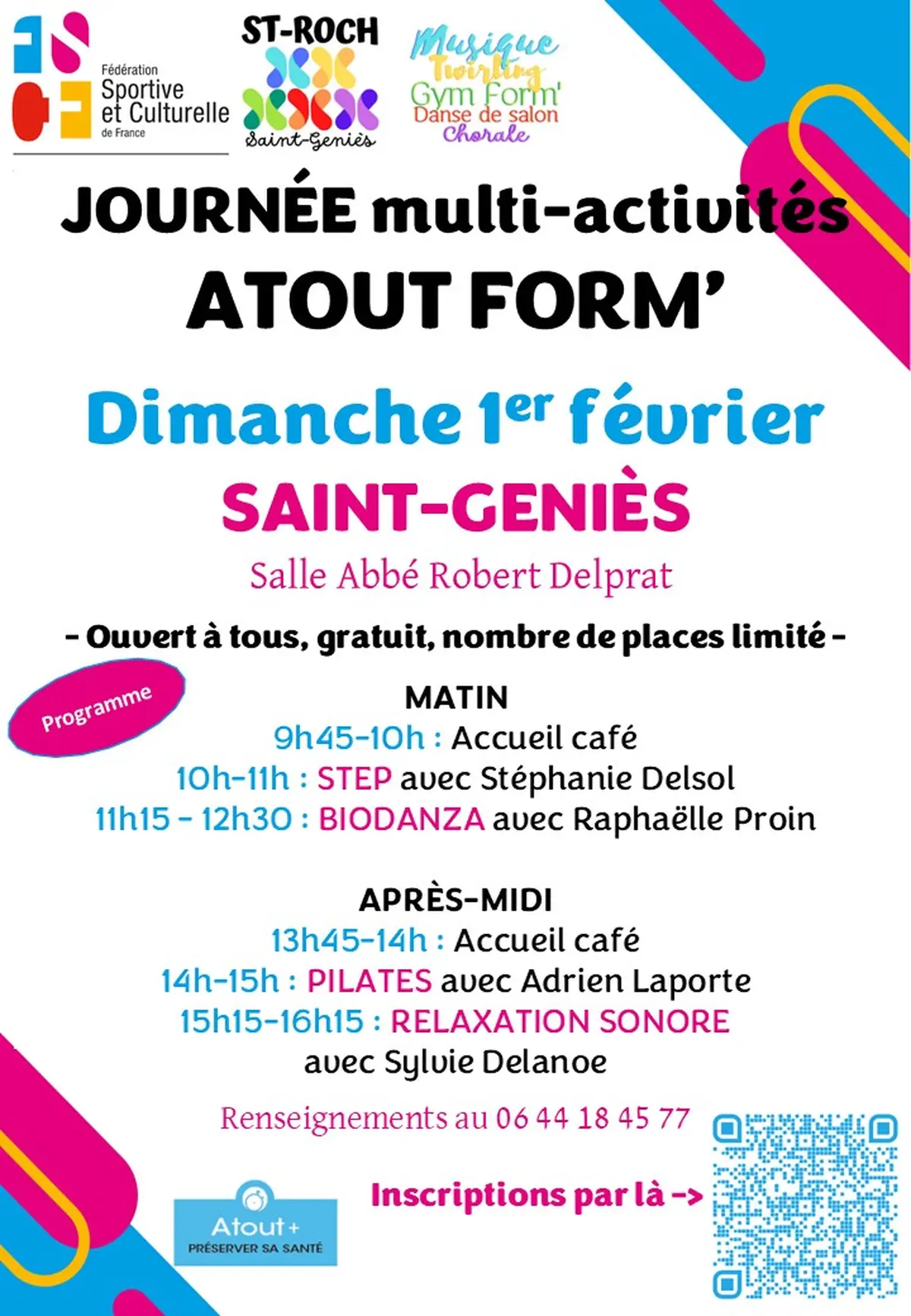 JOURNÉE ATOUT FORM’ - Saint-Geniès